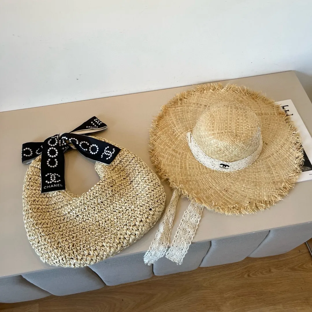 💰120¥ Chanel straw hat