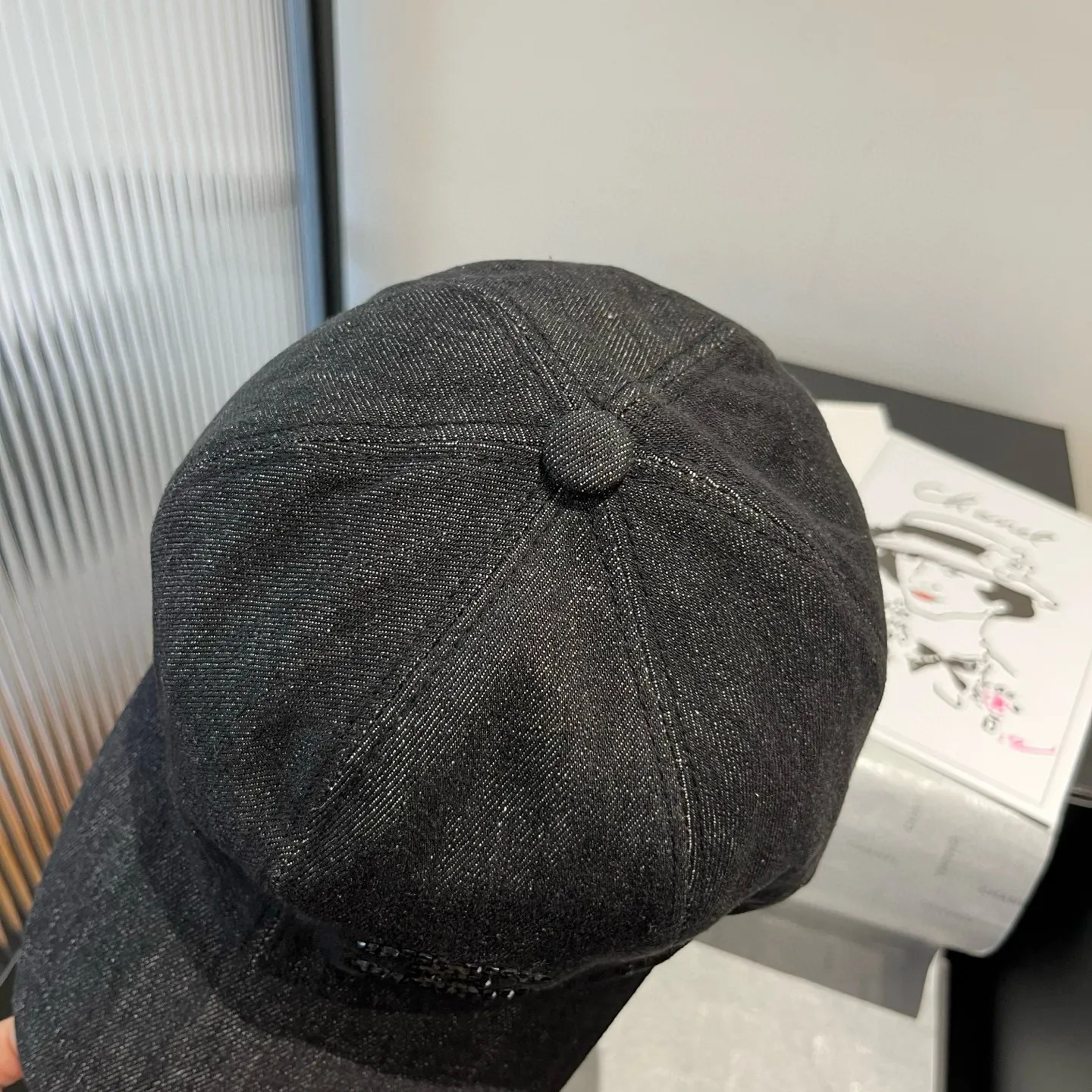 💰100¥ Chanel counter style peaked cap, original quality, head circumference 57cm