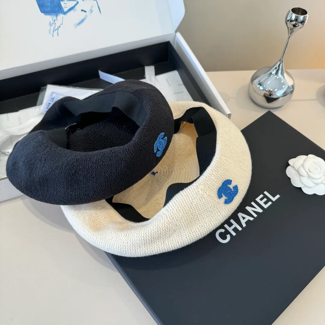 🉐160¥ Chanel wool beret, 100% wool fabric,