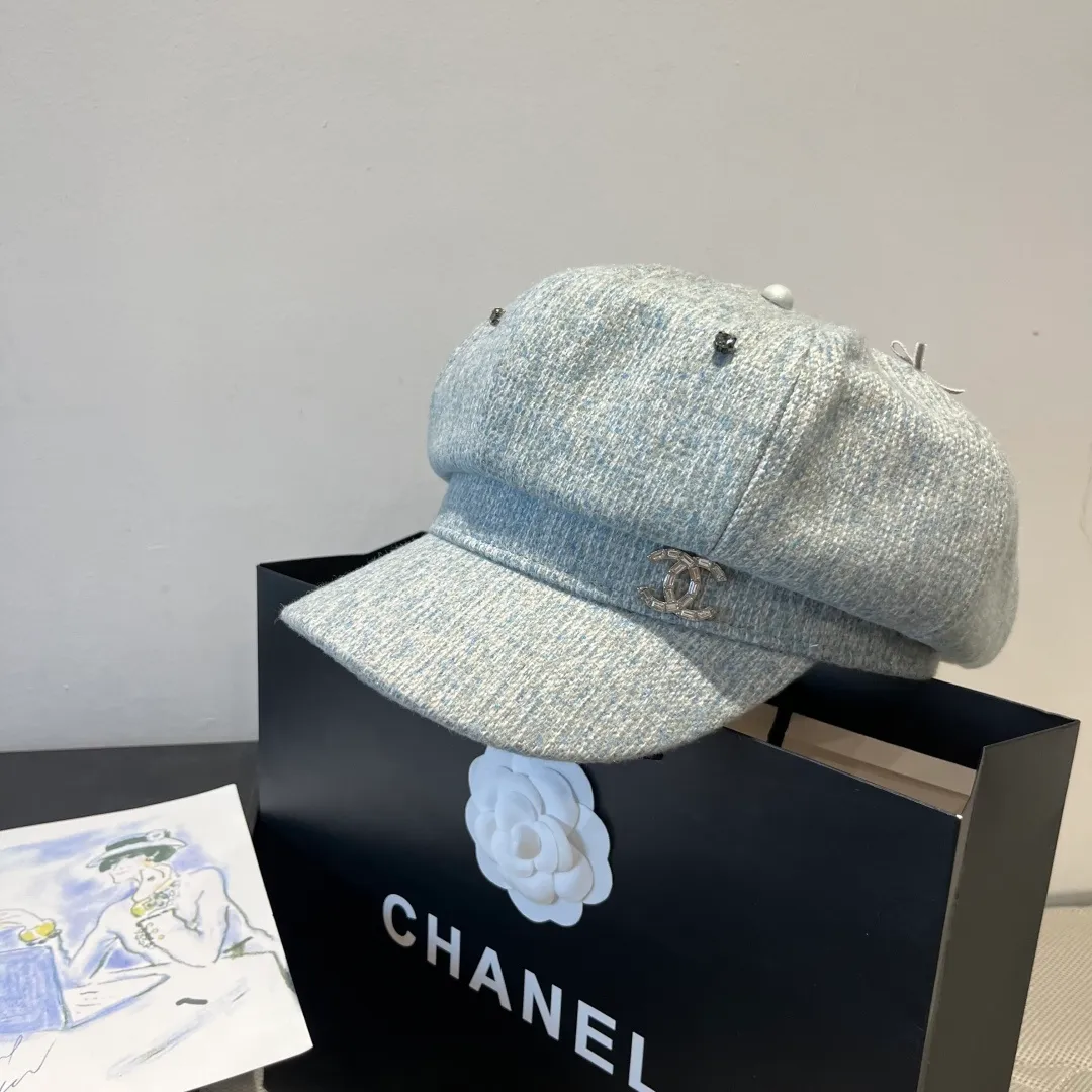 💰110¥ Chanel's new duck-bill army cap, advanced customization, head circumference 57cm
