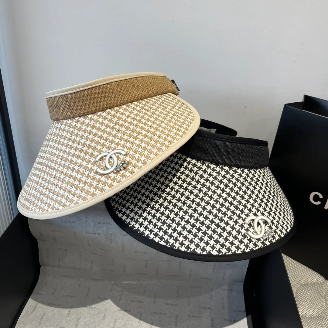 💰110¥ Chanel empty top sun hat