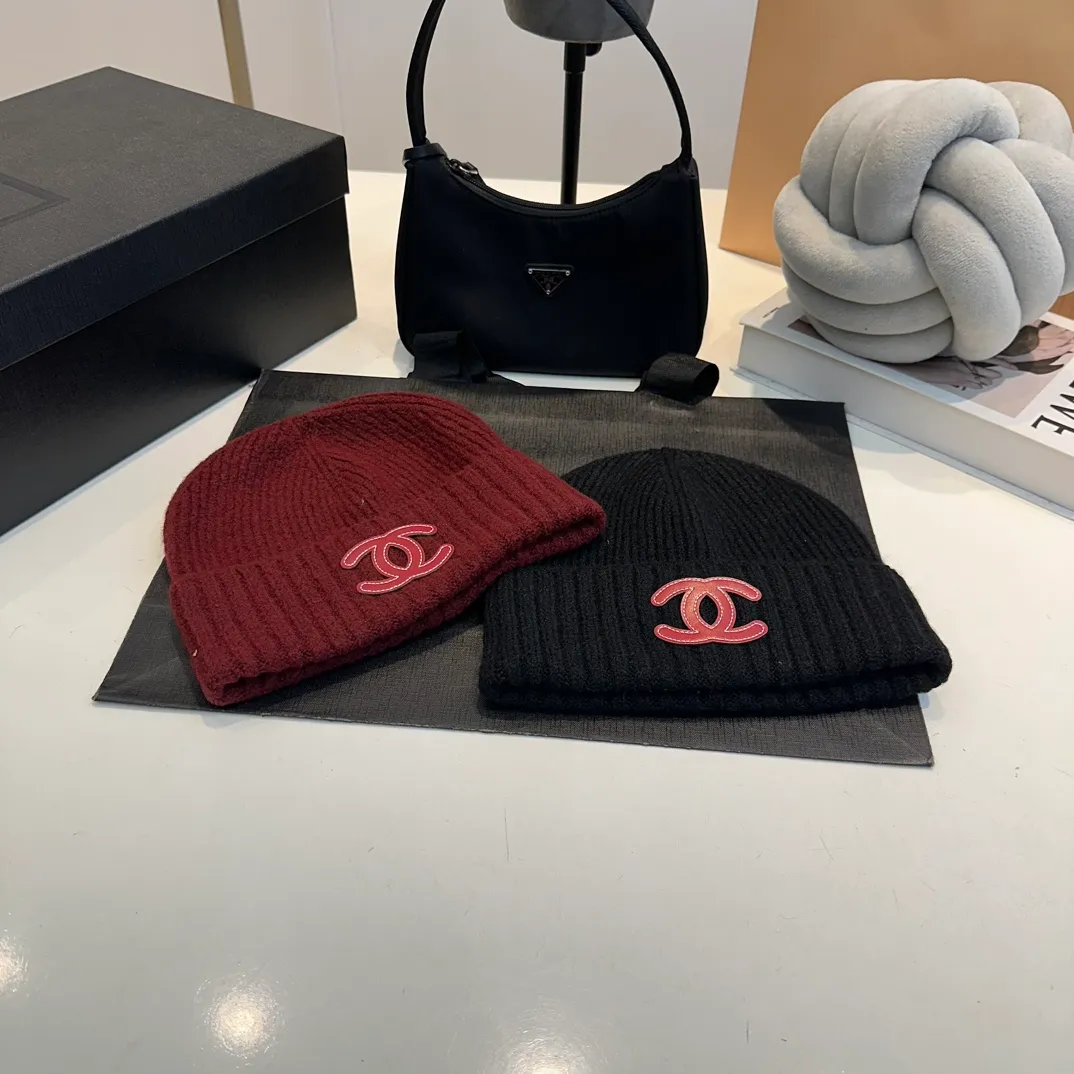 P60 Chanel Chanel new autumn and winter wool hat, wool fabric, complete internal label