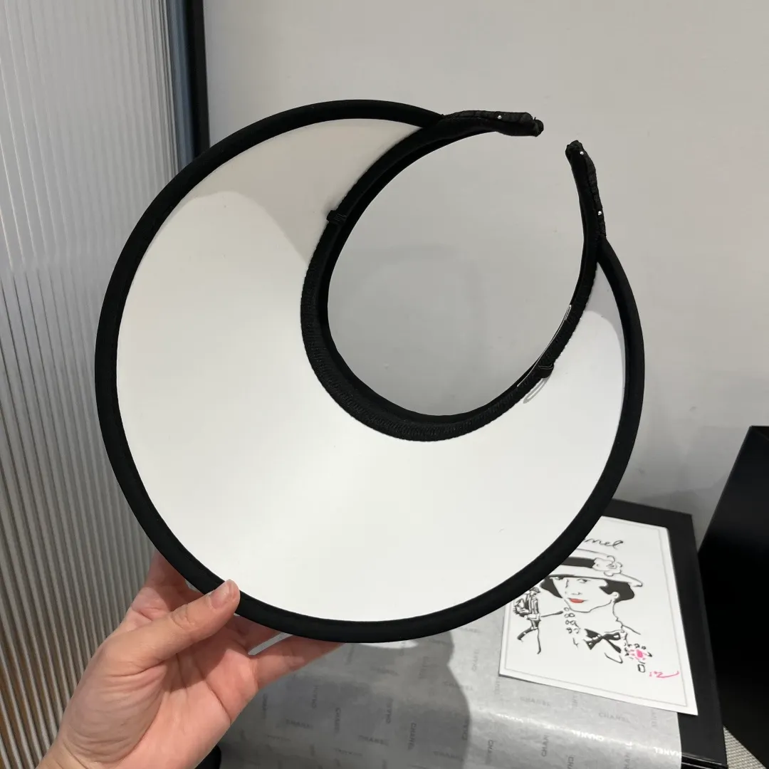 💰90¥ Chanel Chanel hollow top headband sun hat