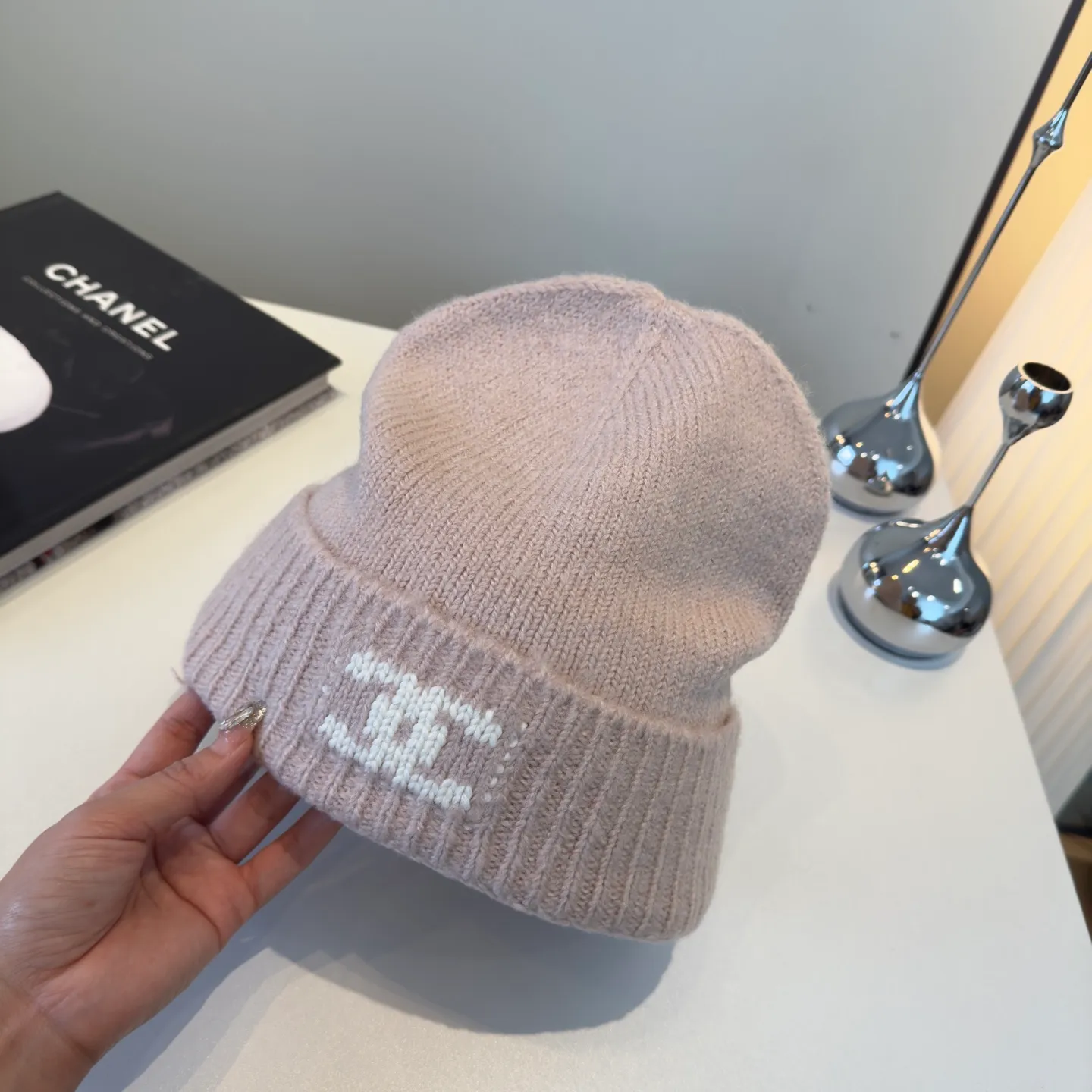 💰70¥ Chanel knitted beanie