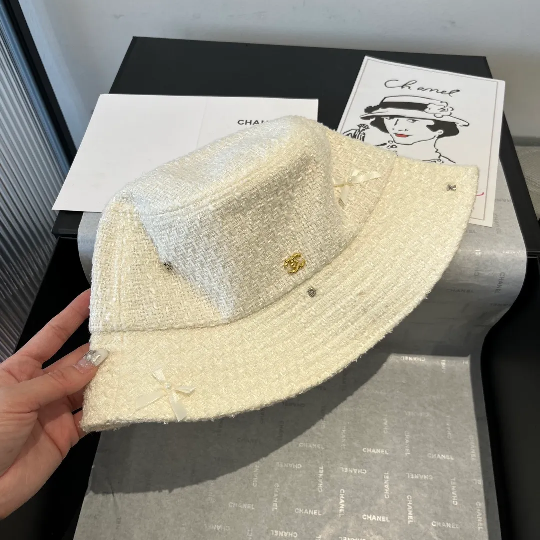 💰120¥ Chanel wool bucket hat, head circumference 57cm