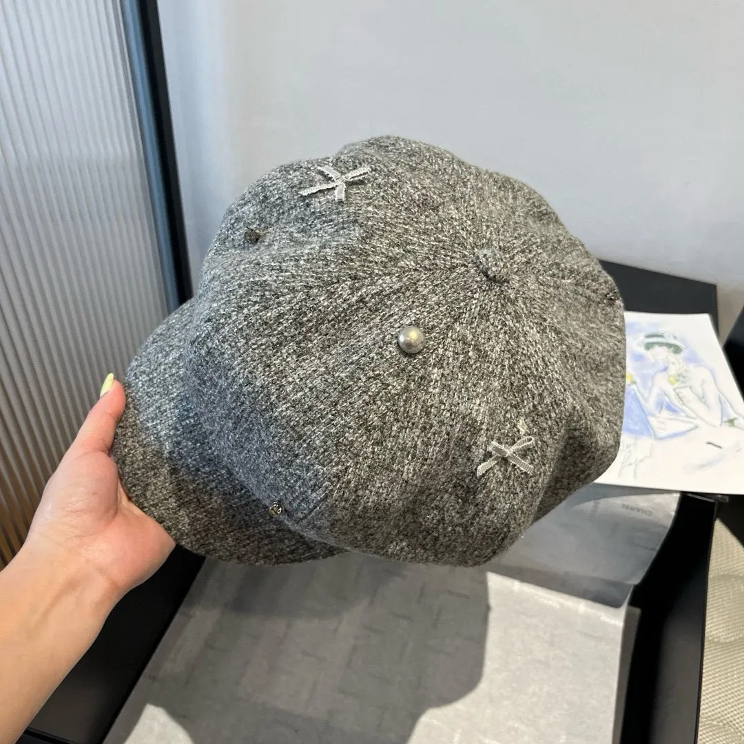 💰120¥ Chanel's new duck-bill army cap, advanced customization, head circumference 57cm