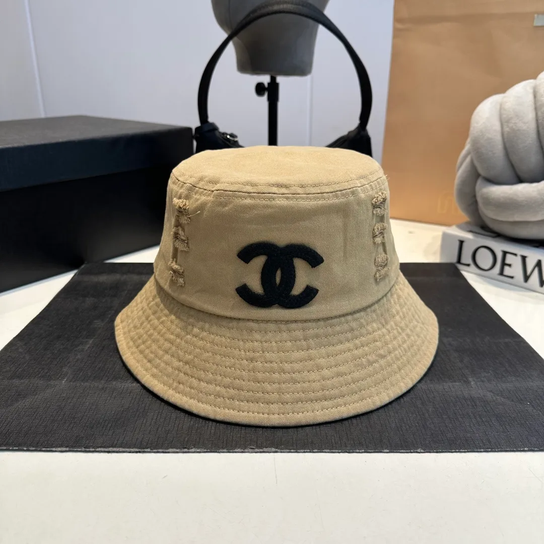 P60 Chanel new bucket hat, Xiaoxiang is classic and simple, fashionable and casual design, suitable for all seasons, a fisherman hat that coexists with laziness and sophistication