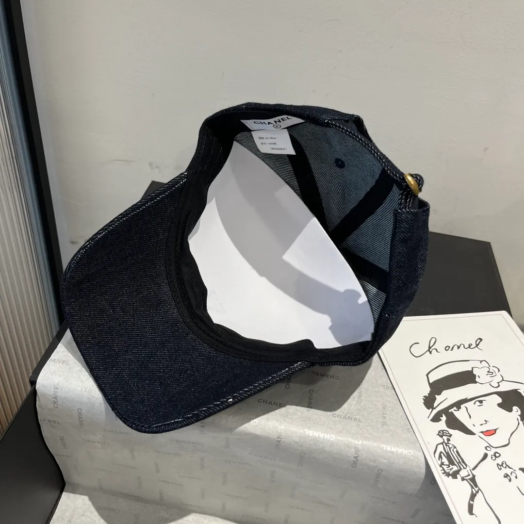 💰70¥ Chanel wants the original peaked cap, advanced customization, 2025 new style, head circumference 57cm