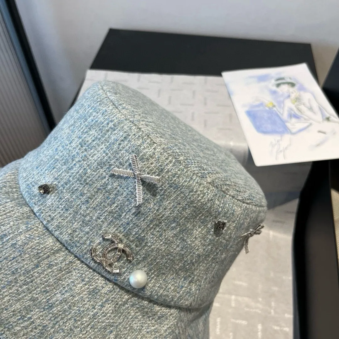 💰110¥ Chanel new bucket hat, head circumference 57cm