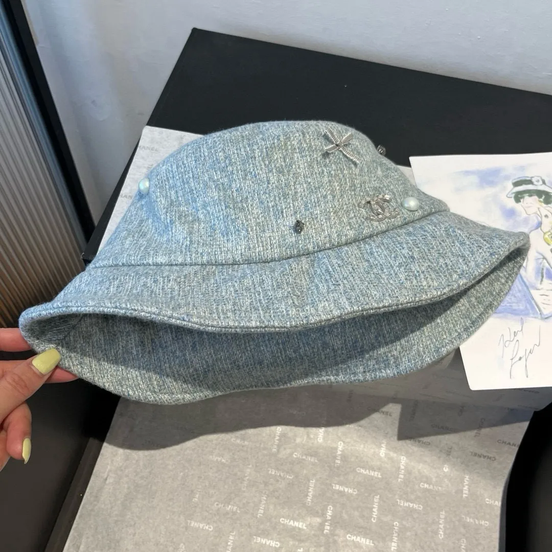 💰110¥ Chanel new bucket hat, head circumference 57cm