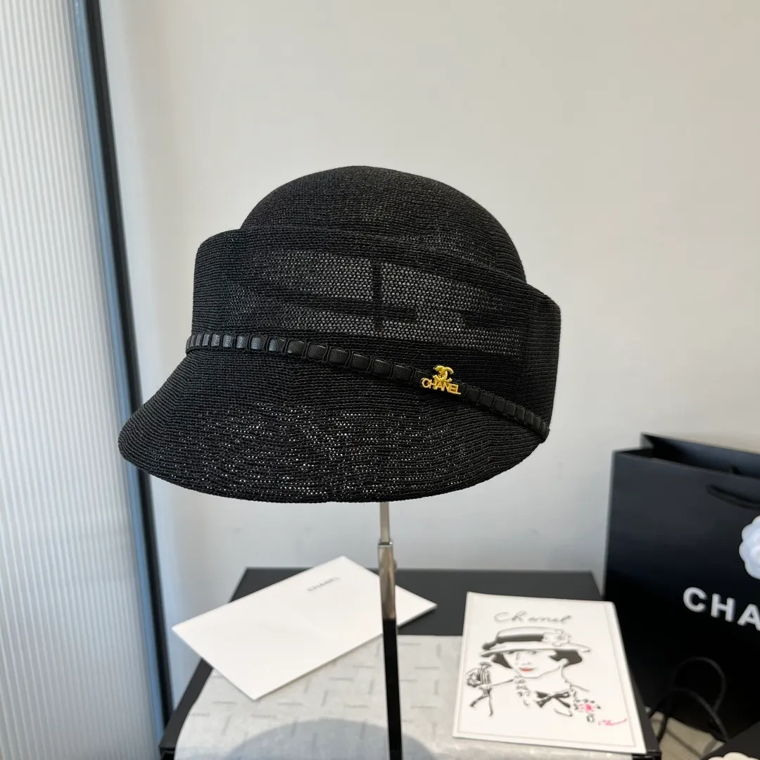 💰140¥ Chanel new duck bill military cap, knitted fabric, light and comfortable, head circumference 57cm