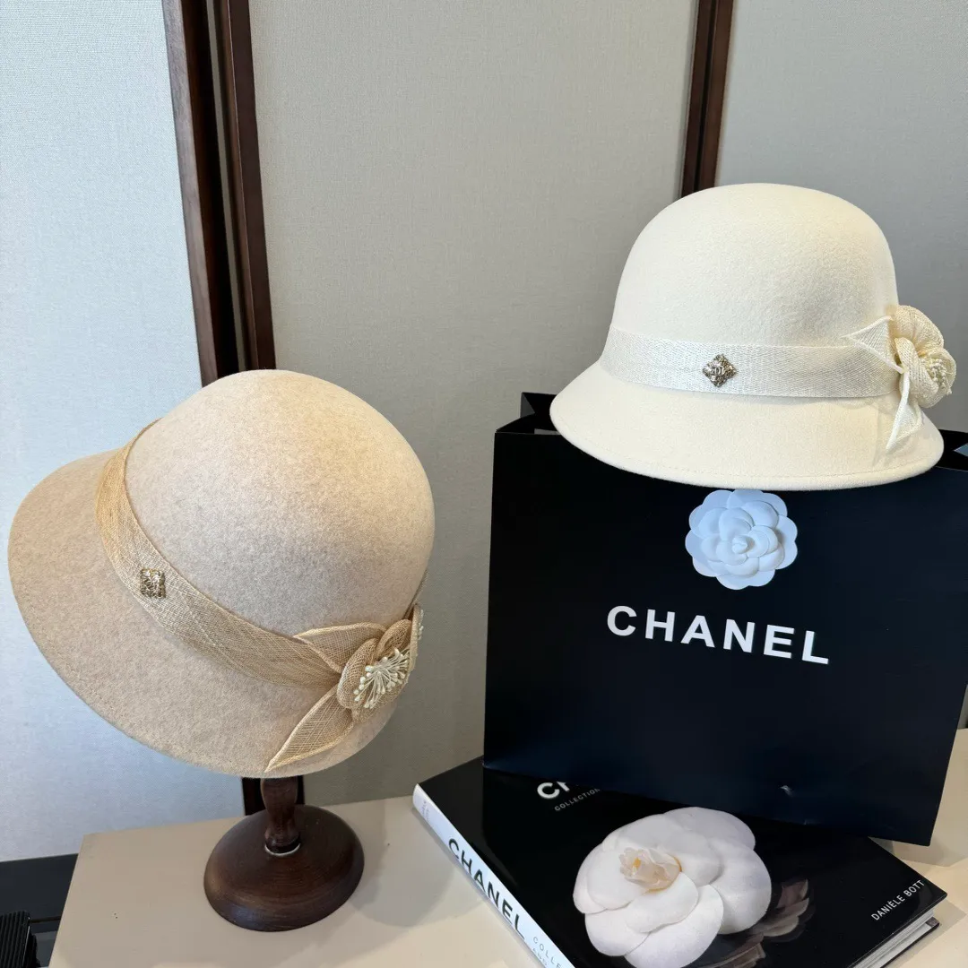 💰240¥ Chanel imported linen yarn hat, advanced customization, head circumference 57cm