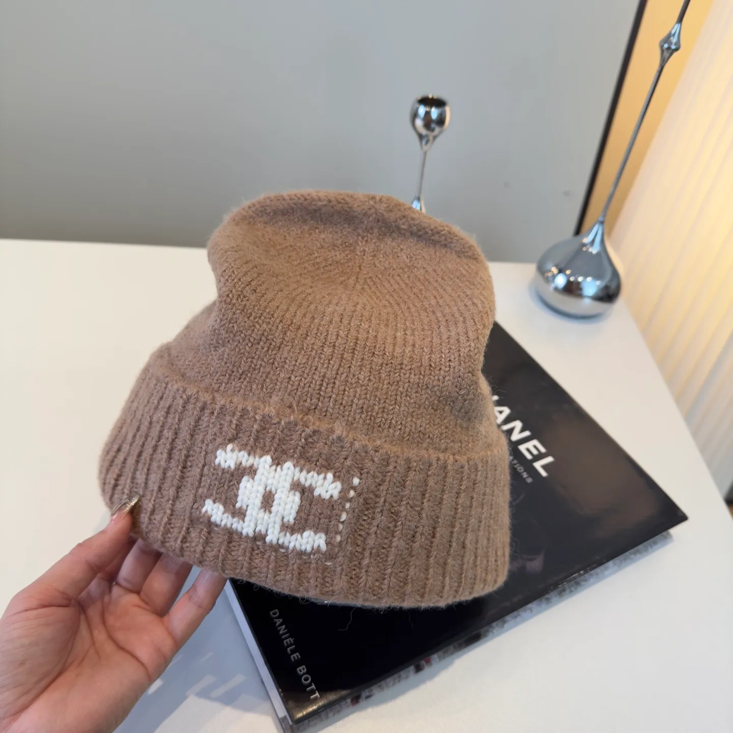 💰70¥ Chanel knitted beanie