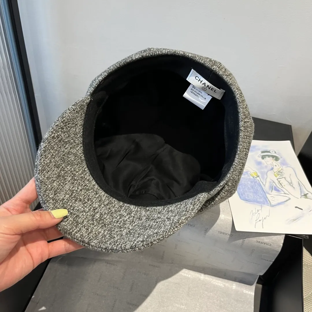💰110¥ Chanel's new duck-bill army cap, advanced customization, head circumference 57cm