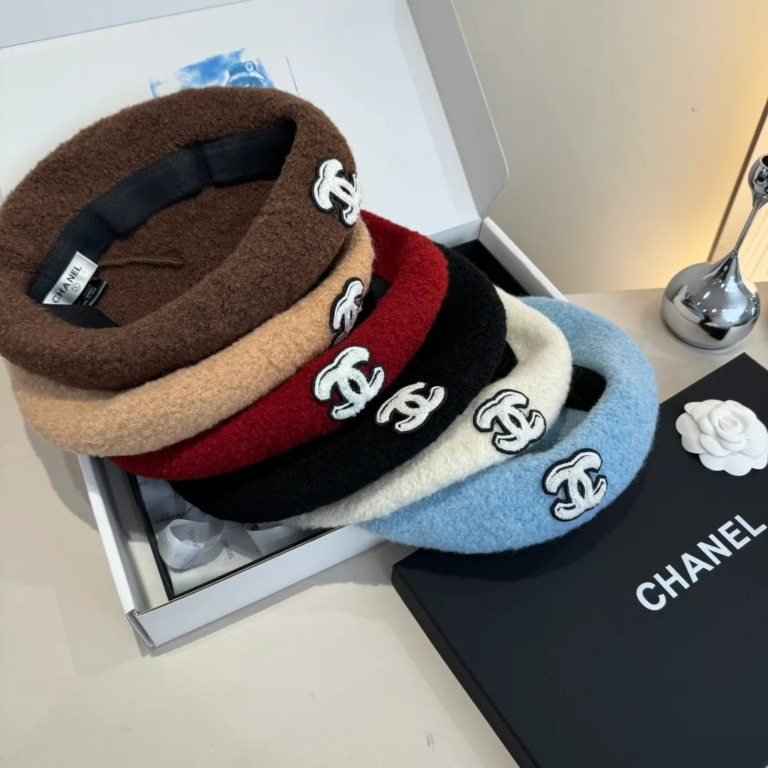 🉐180¥ Chanel wool beret, pumpkin hat, 100% wool🦙 fabric, head circumference 57cm