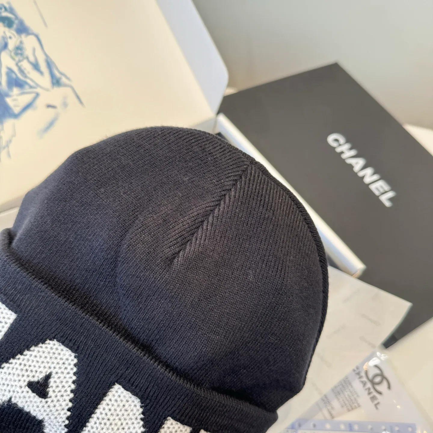 💰70¥ Chanel knitted beanie