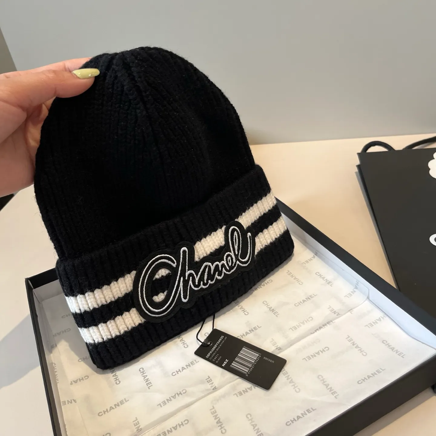 💰50¥ Chanel knitted beanie