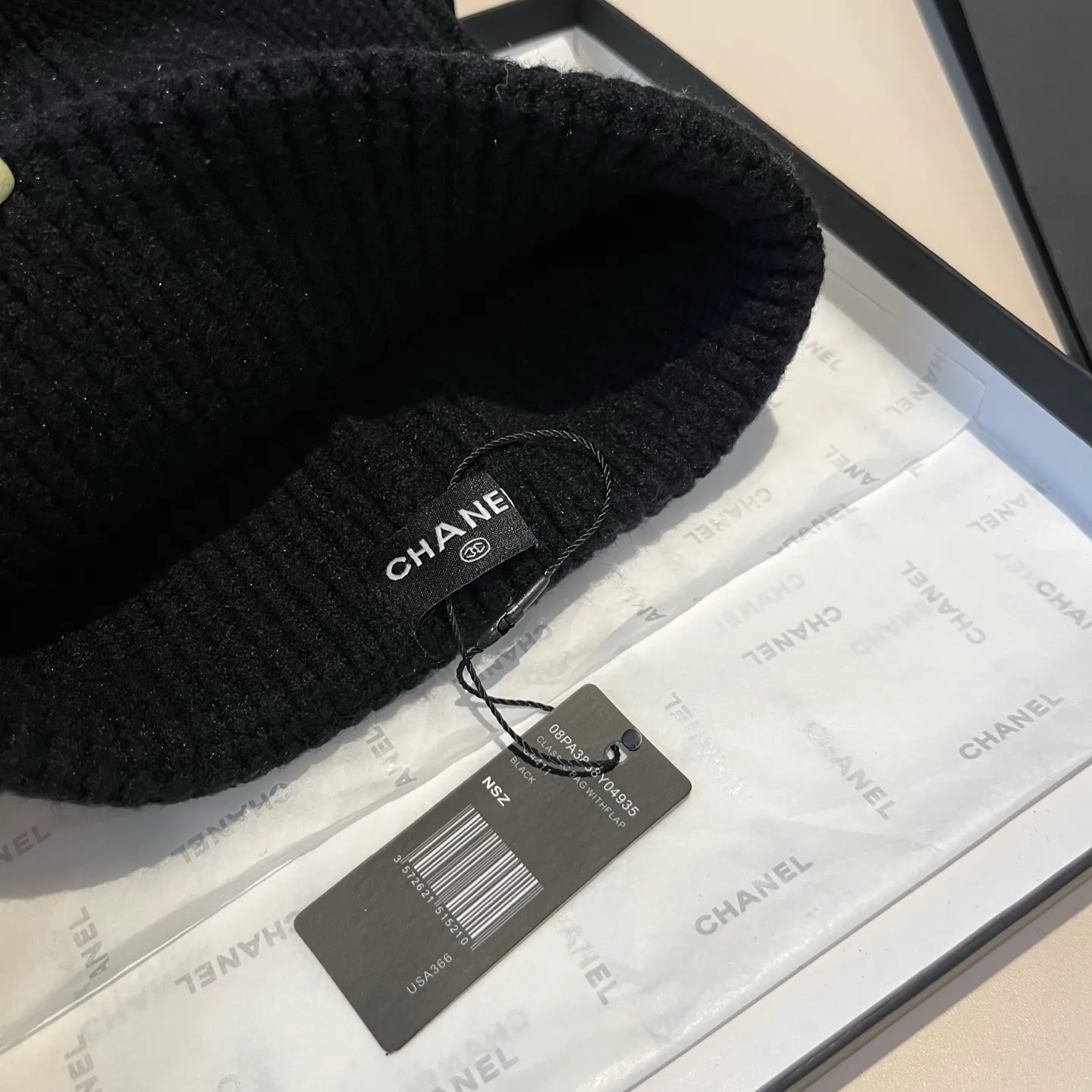 💰50¥ Chanel knitted beanie