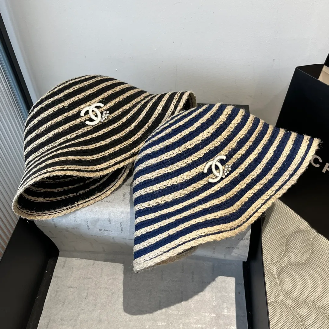 💰140¥ Chanel knitted bucket hat, head circumference 57cm