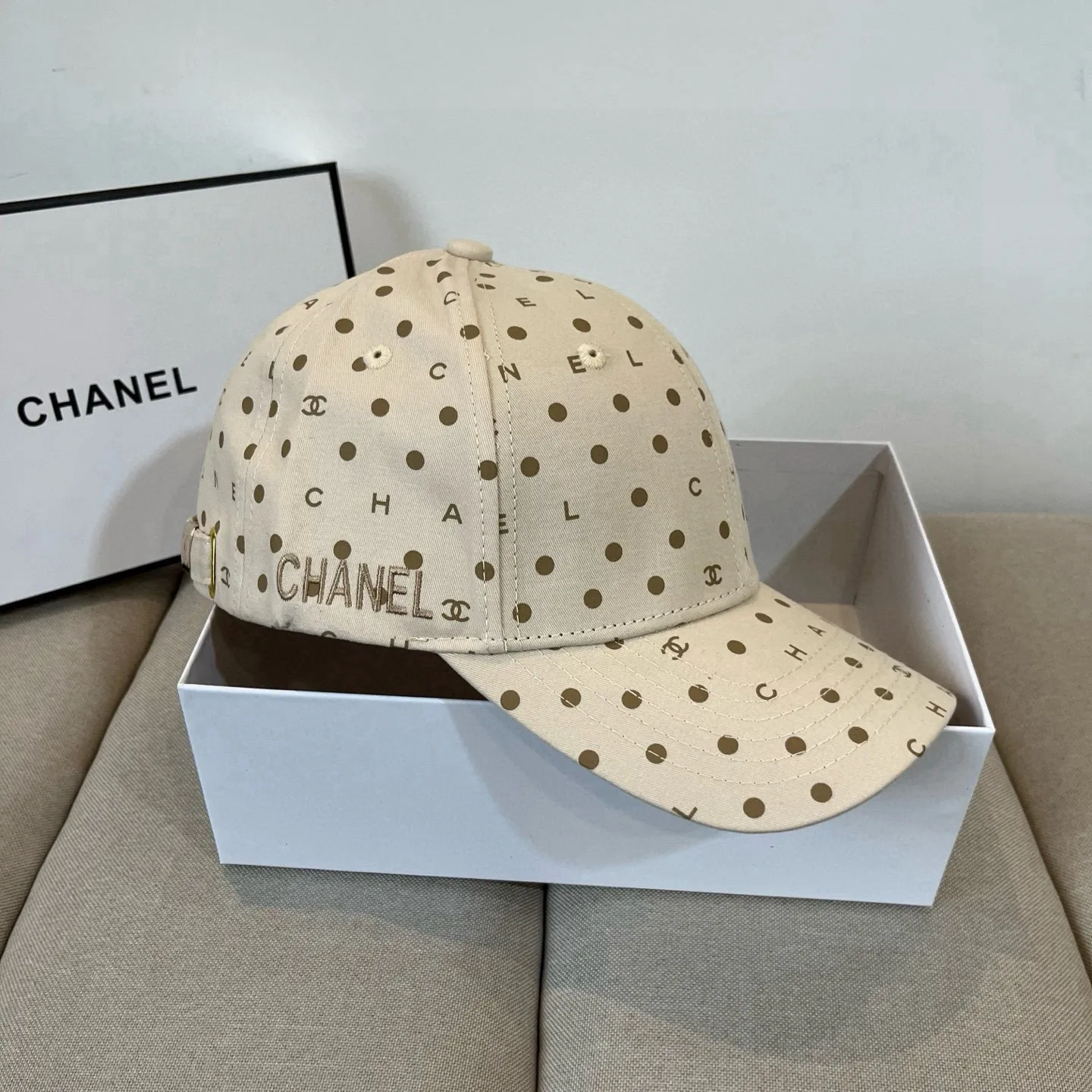 P60 CHANEL Chanel 2025 new small fragrance big-name baseball cap, counter classic style, unisex, head circumference 57, four colors available