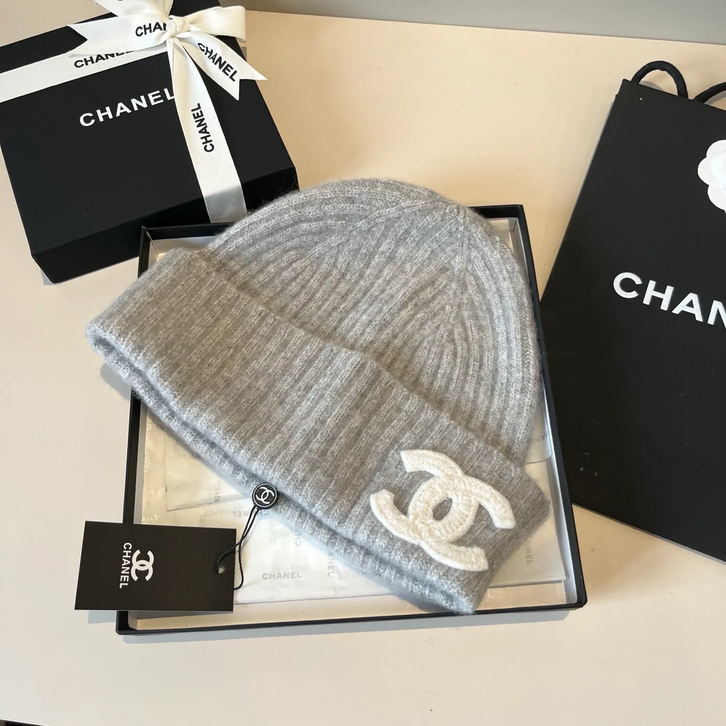 💰70¥ Chanel knitted beanie