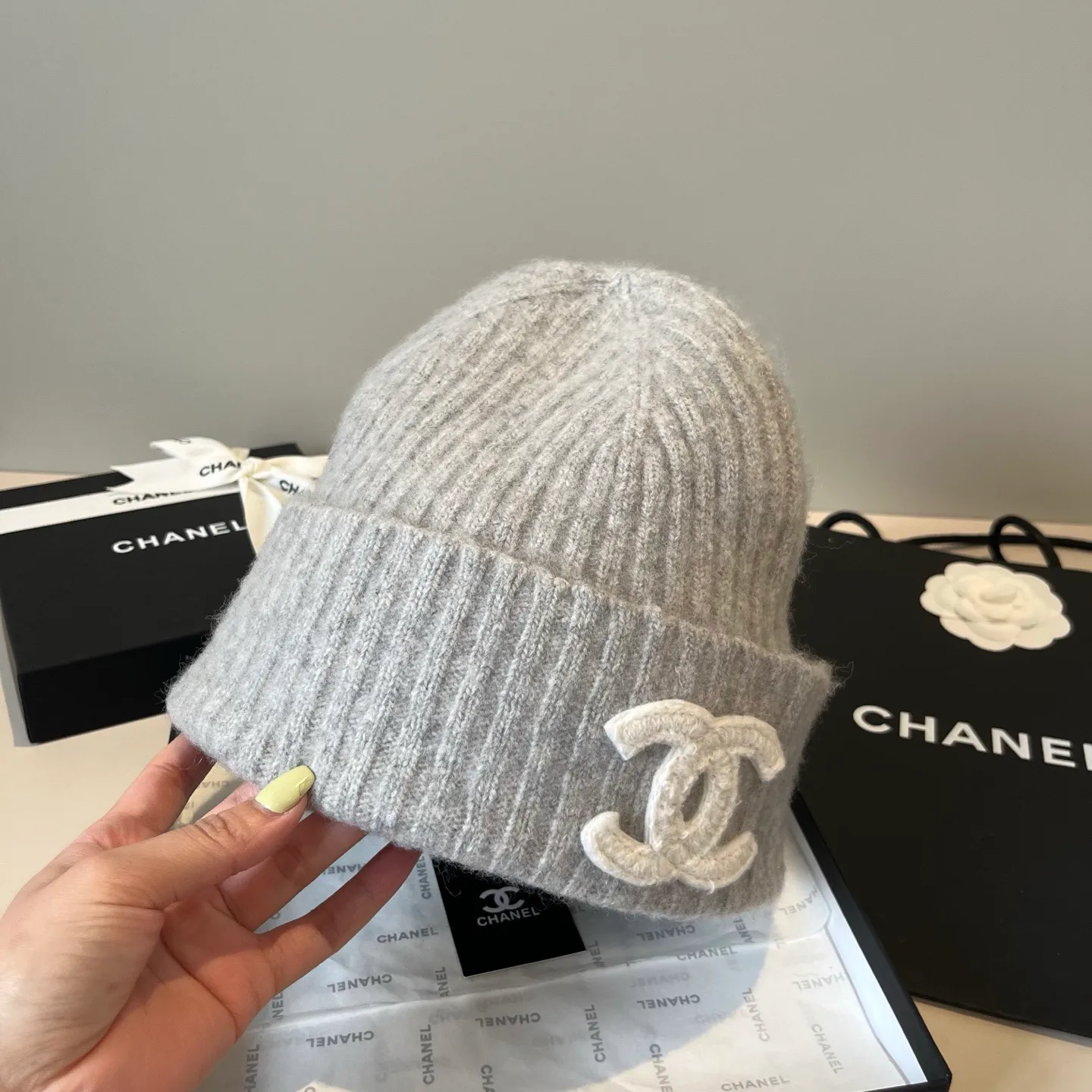 💰70¥ Chanel knitted beanie