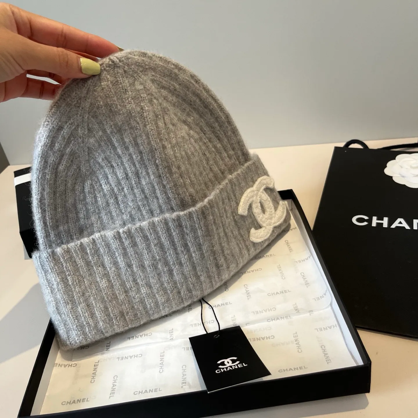 💰70¥ Chanel knitted beanie