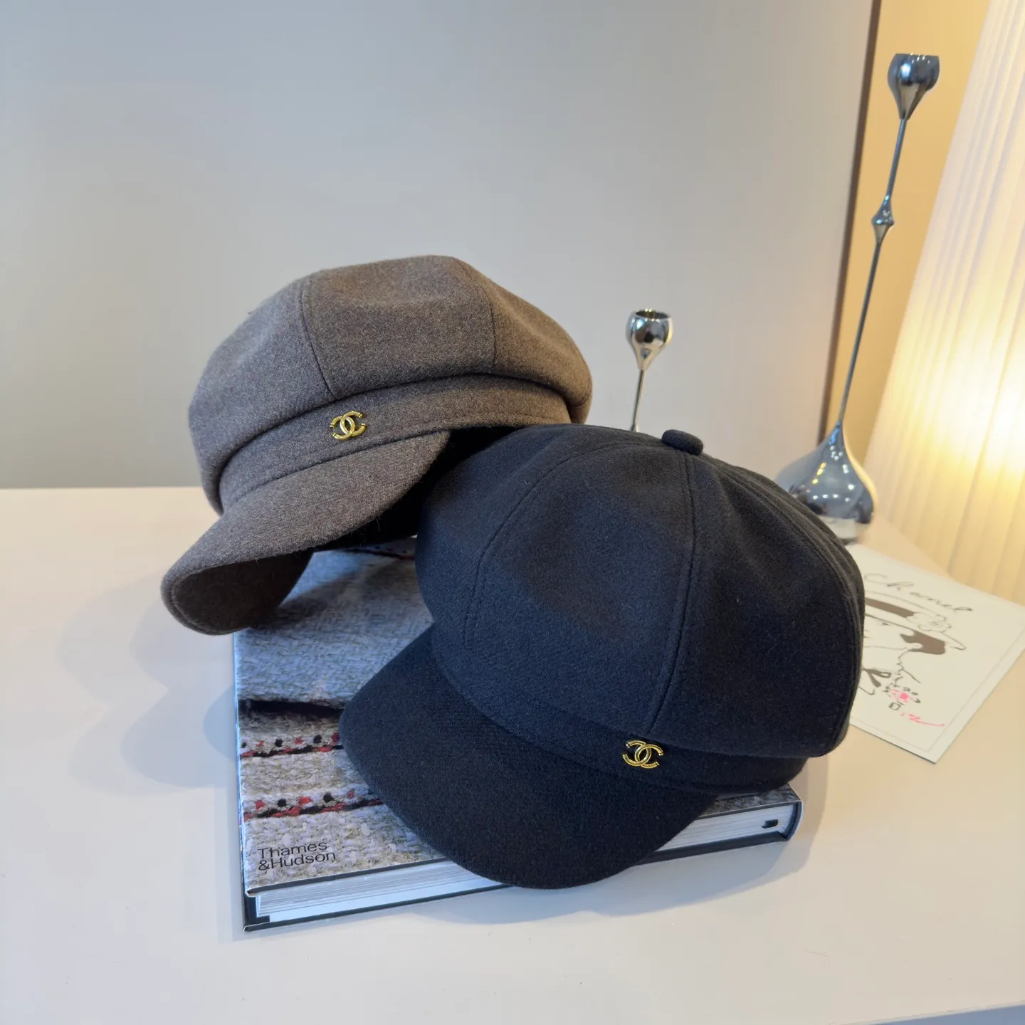 💰90¥ Chanel new duck tongue military cap, advanced customization, head circumference 57cm
