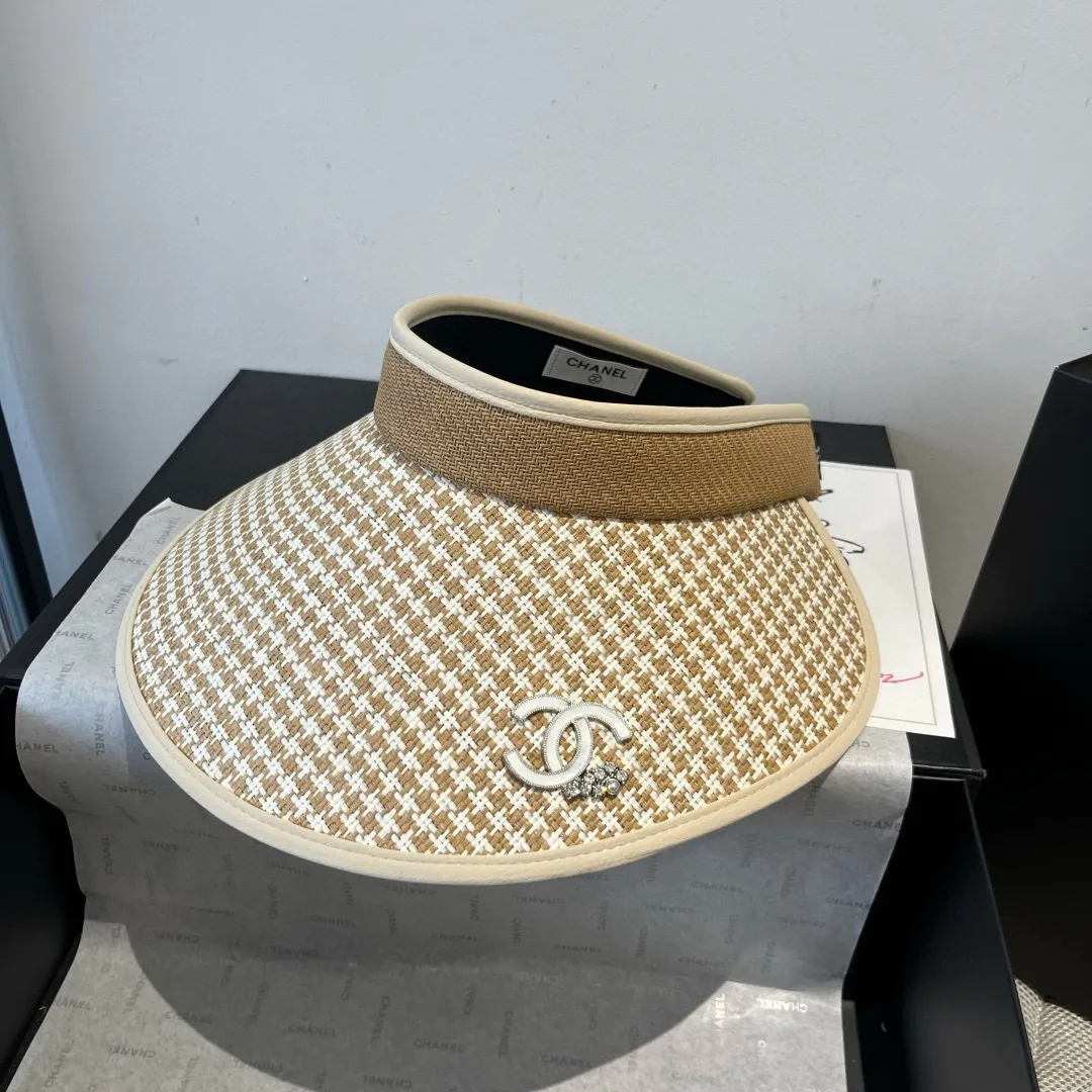 💰110¥ Chanel empty top sun hat