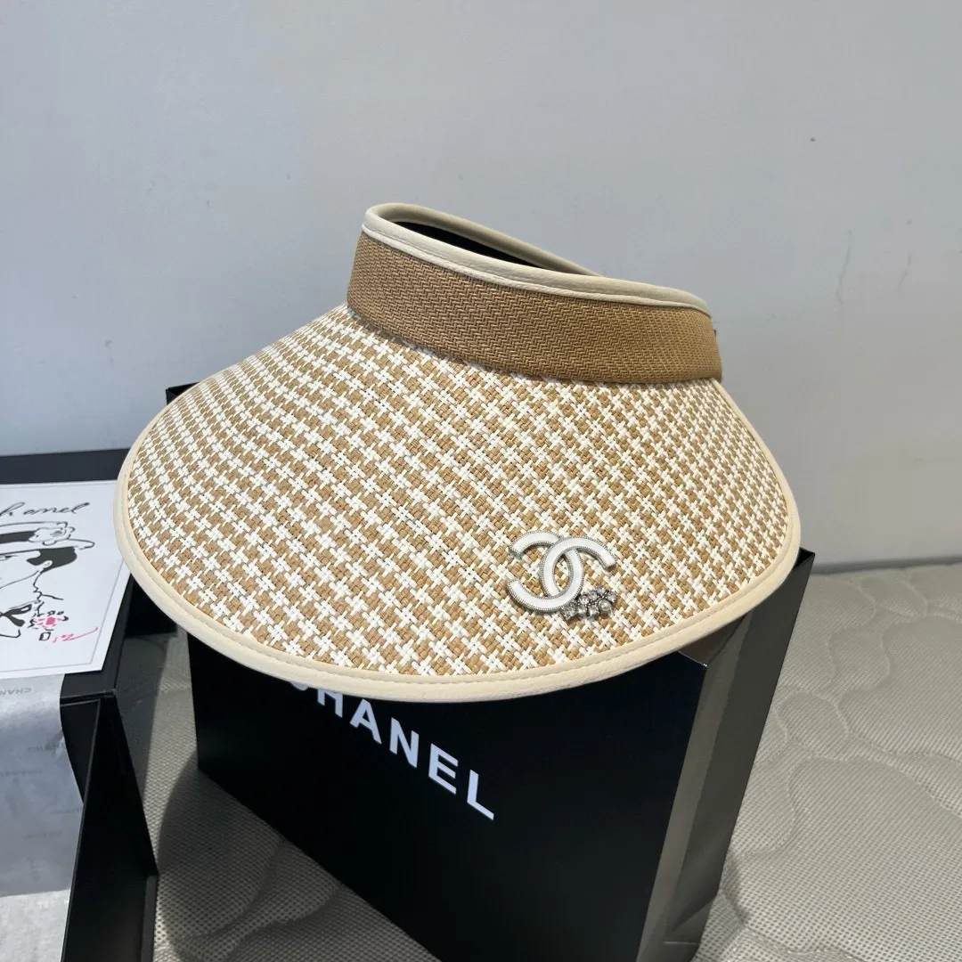 💰110¥ Chanel empty top sun hat