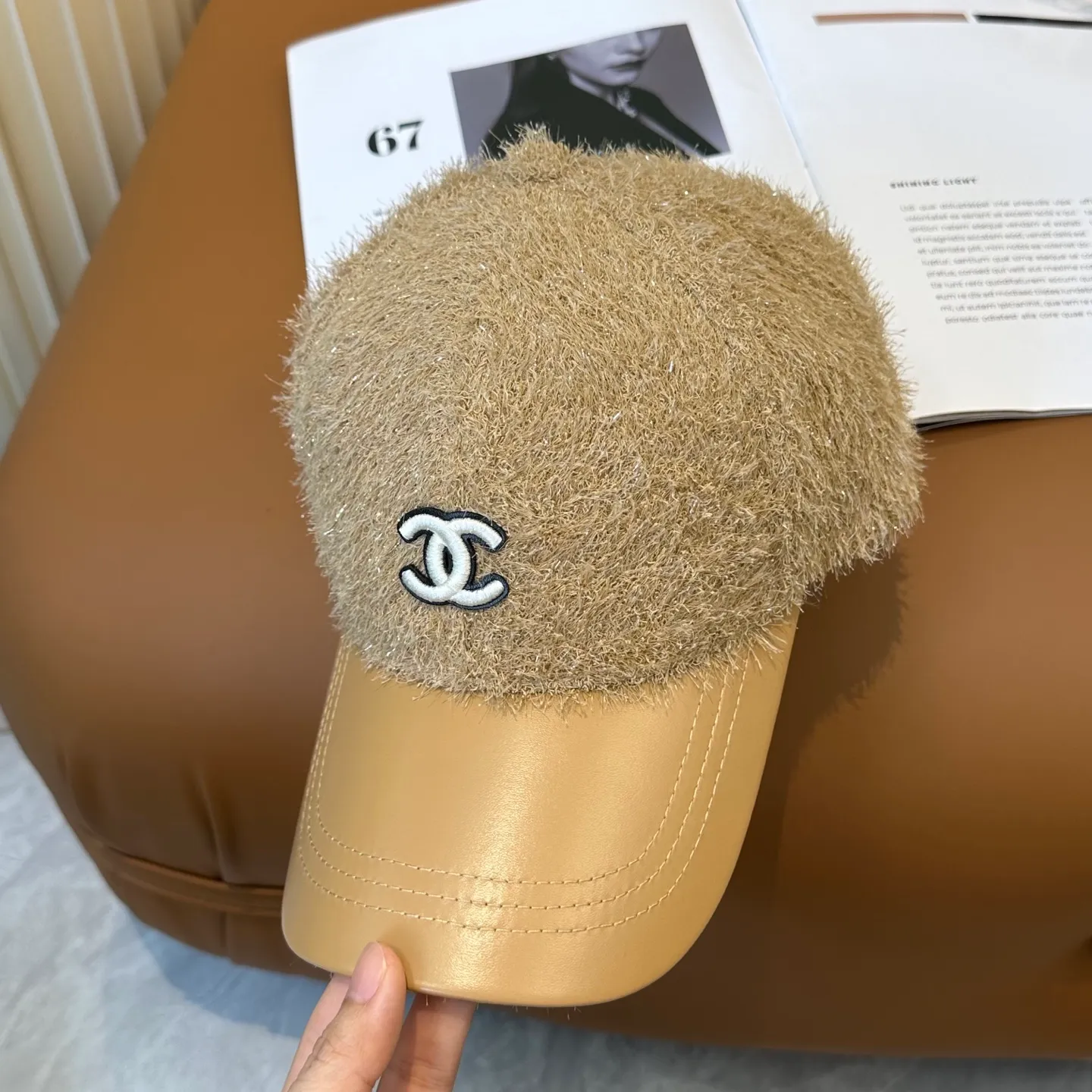 P60💛 Comes with dust bag [CHANEL Chanel] New autumn and winter small fragrance style baseball cap🧢, the big brand model is super easy to match, one that you can wear with your eyes closed