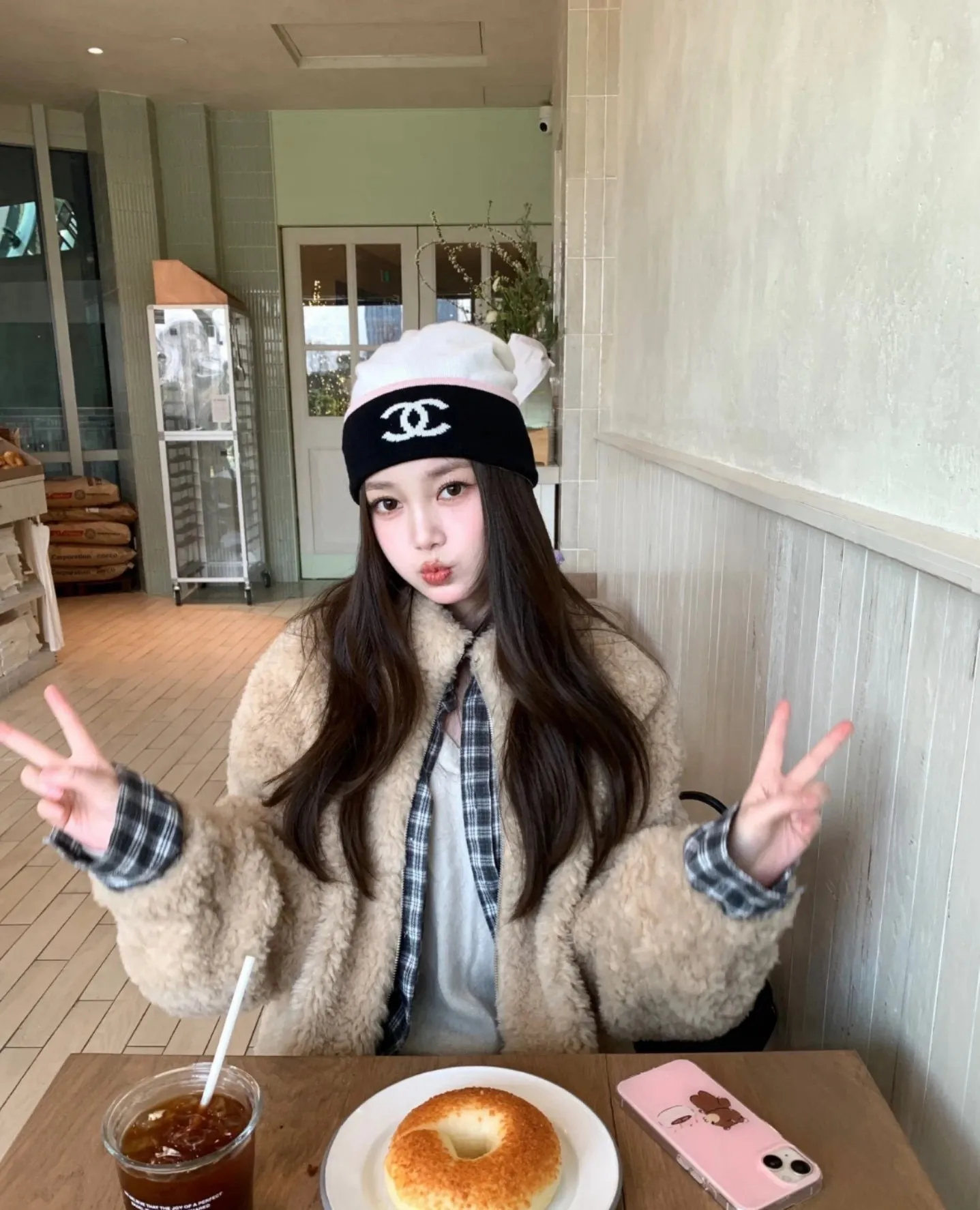 05 High version Chanel cold hat woolen hat