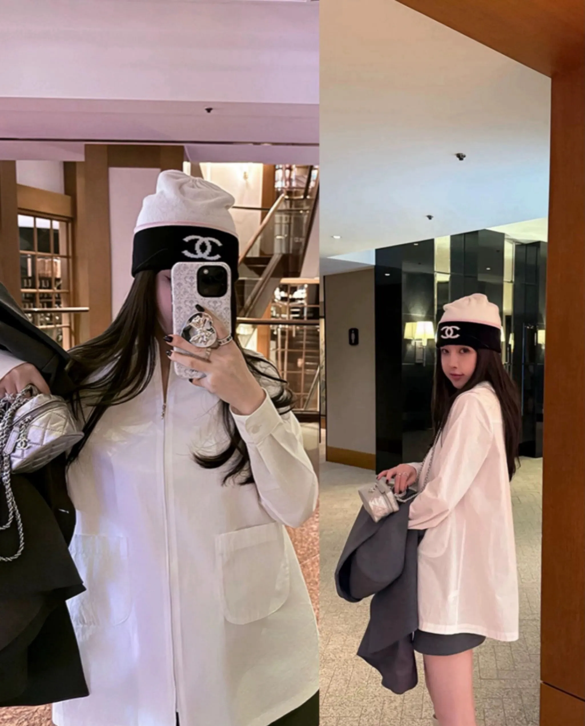 05 High version Chanel cold hat woolen hat