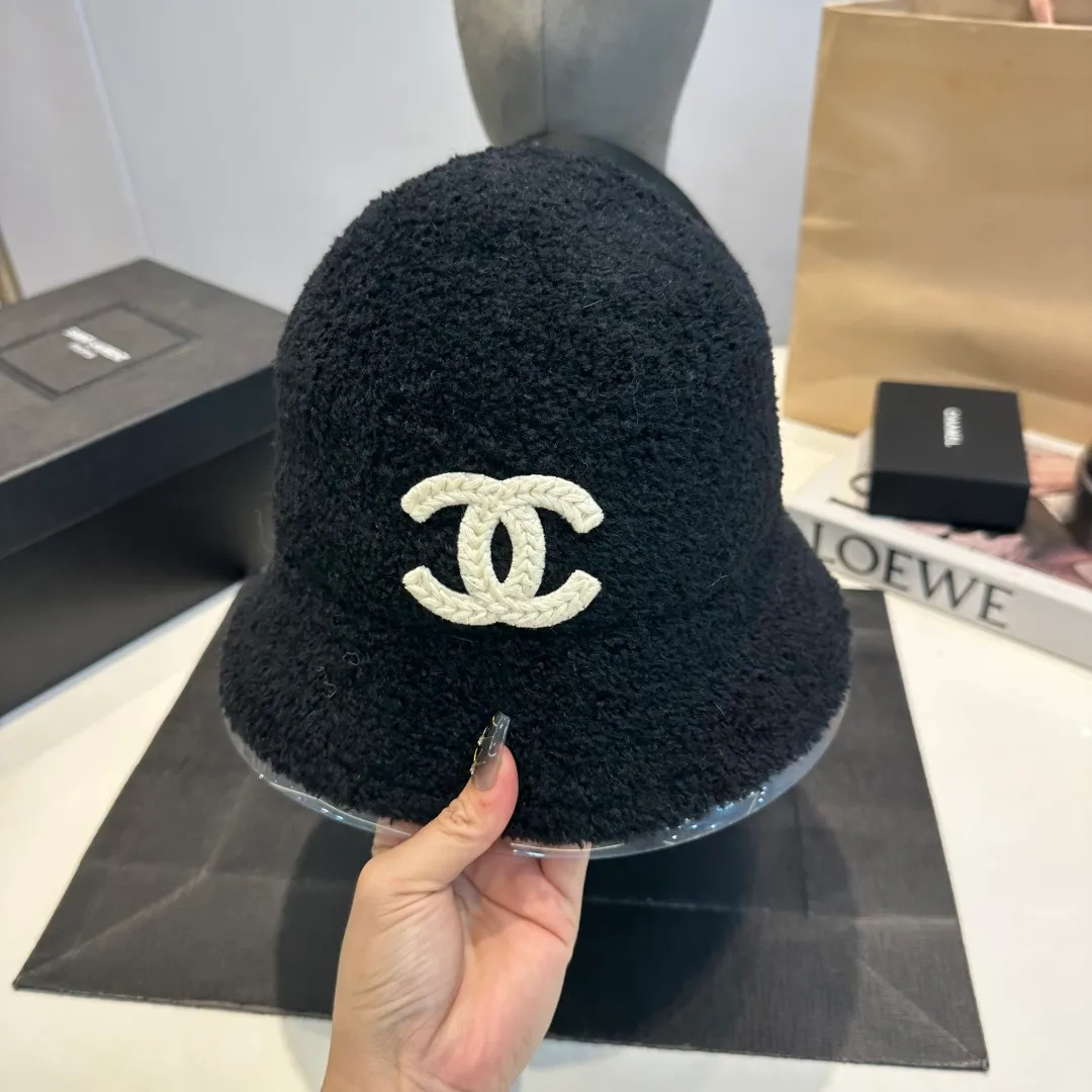 P100 Chanel new bucket hat, head circumference 57cm