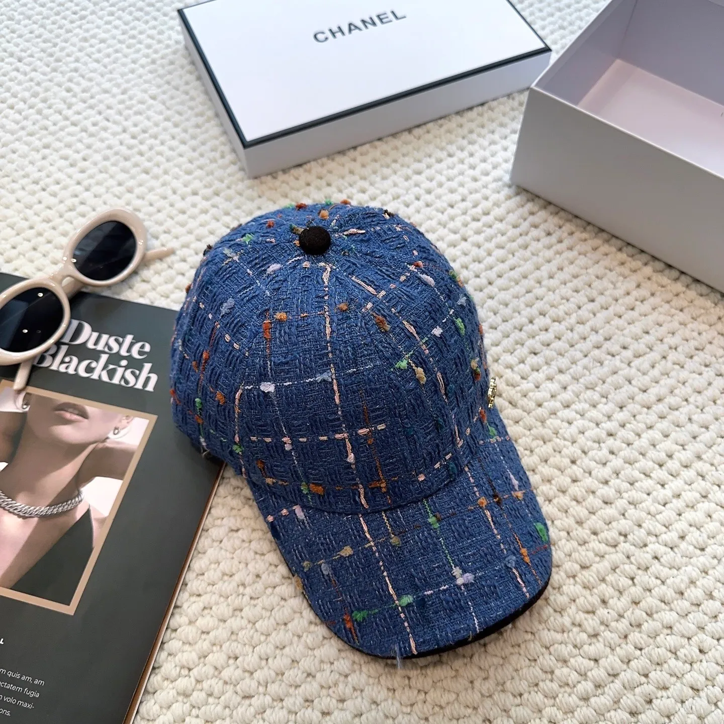 P50 CHANEL Chanel new autumn and winter baseball cap, simple and elegant👈🏻👍casual and fashionable👩trendy and stylish👍Versatile style!