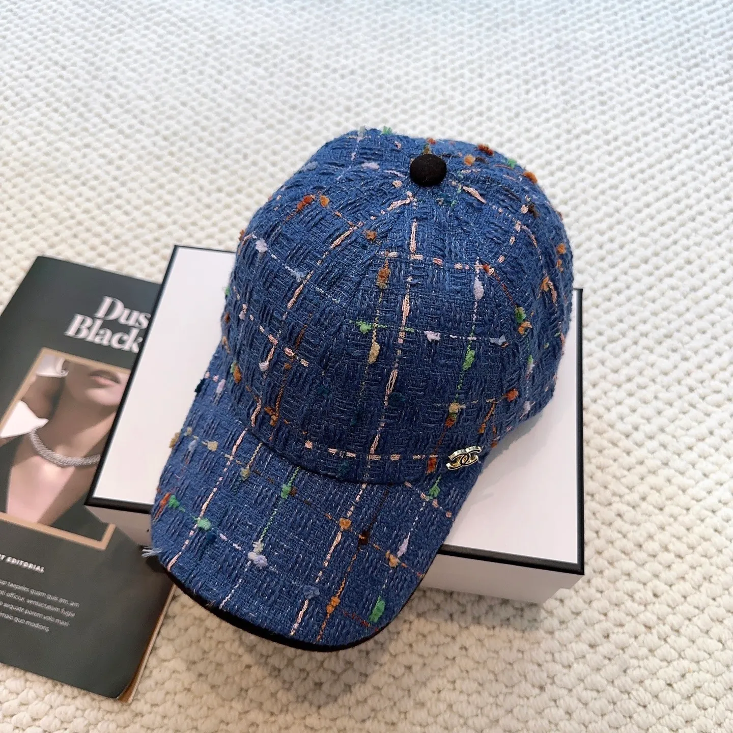 P50 CHANEL Chanel new autumn and winter baseball cap, simple and elegant👈🏻👍casual and fashionable👩trendy and stylish👍Versatile style!