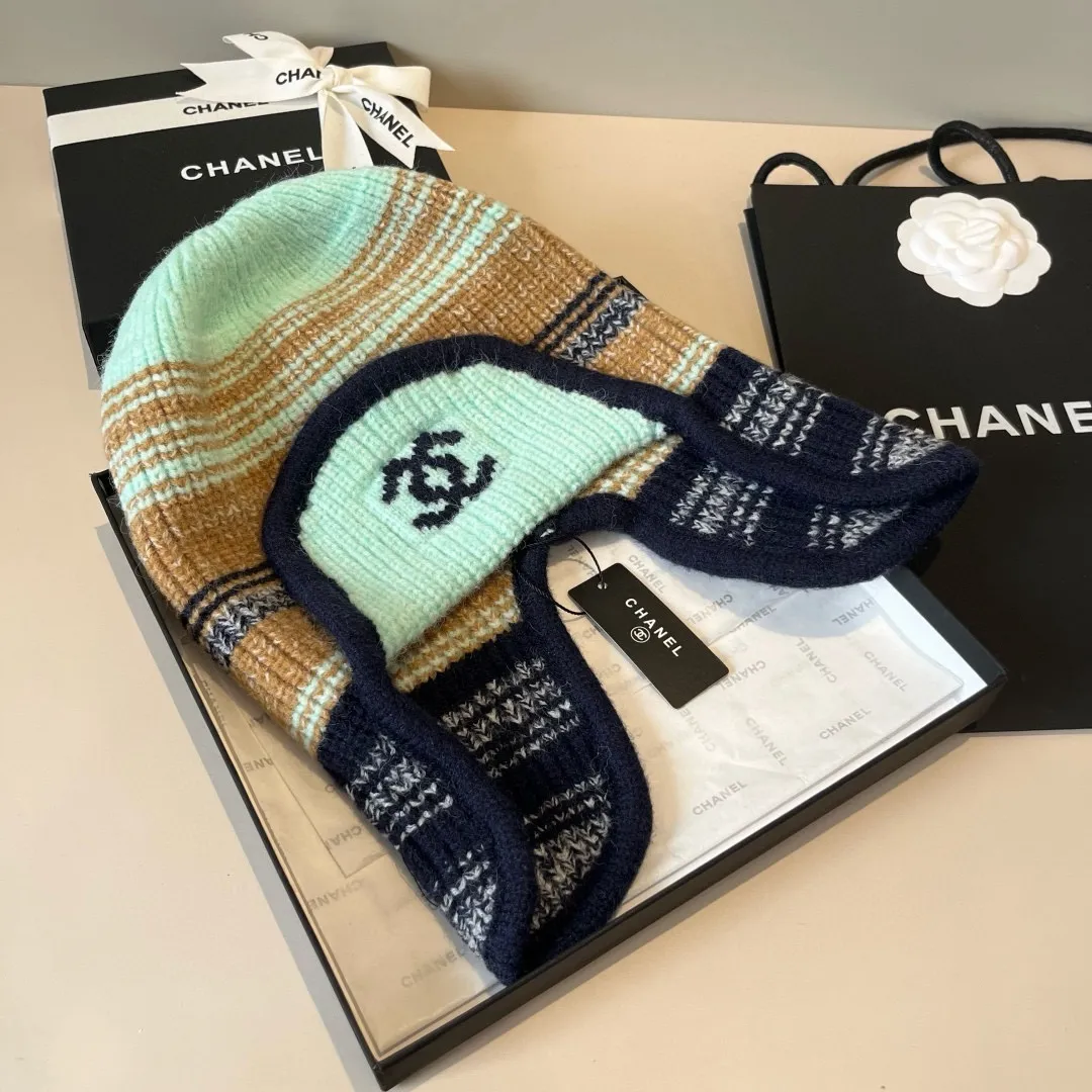 💰100¥ Chanel knitted ear hat