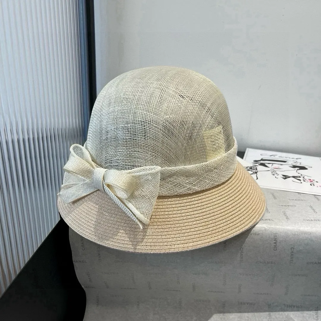 💰220¥ Chanel linen hat, high-end basin hat, head circumference 57cm