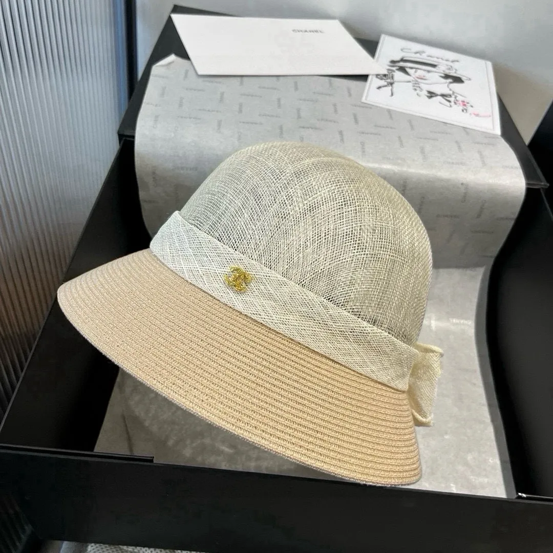 💰220¥ Chanel linen hat, high-end basin hat, head circumference 57cm