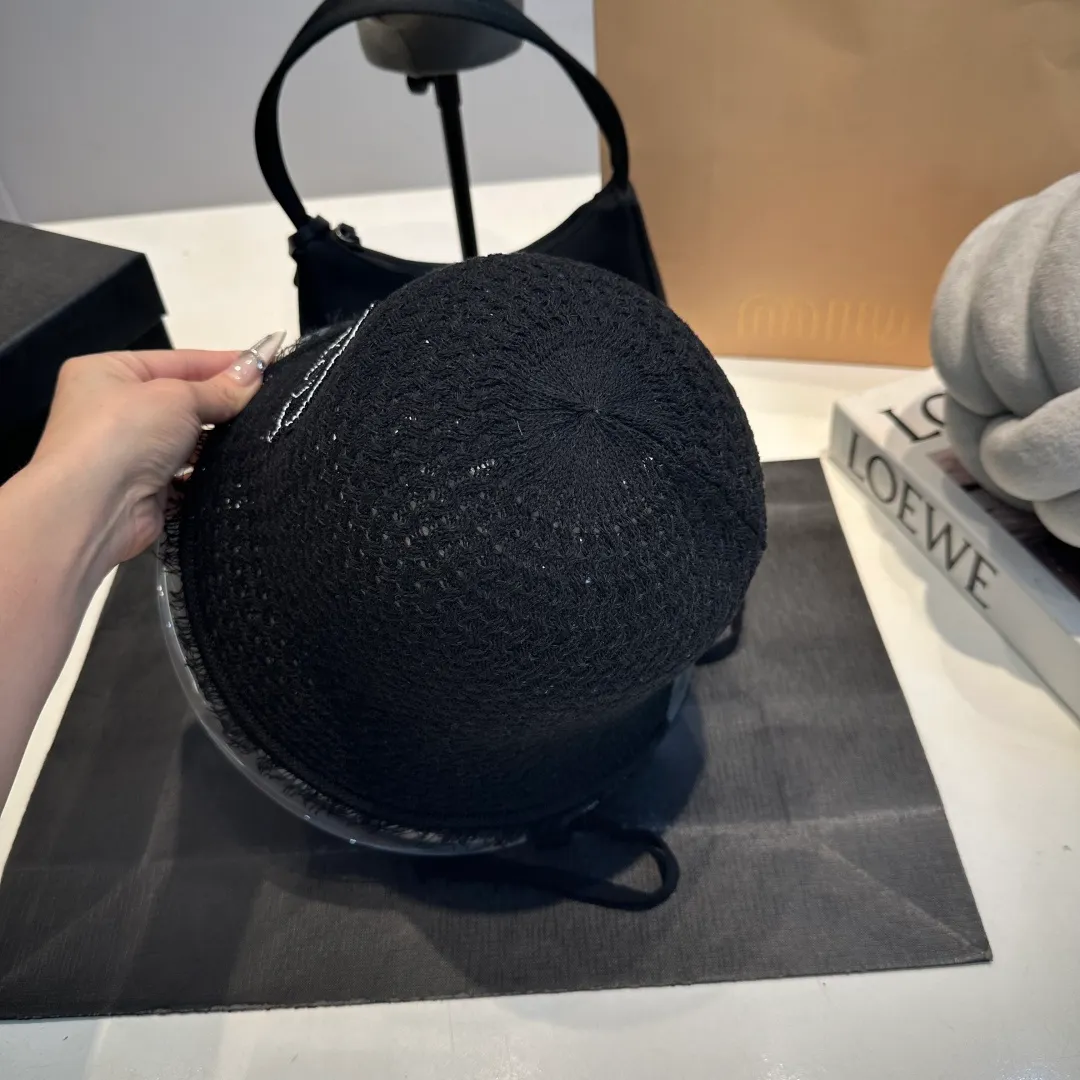 P60 Chanel sunshade bucket hat, foldable, head circumference 57cm