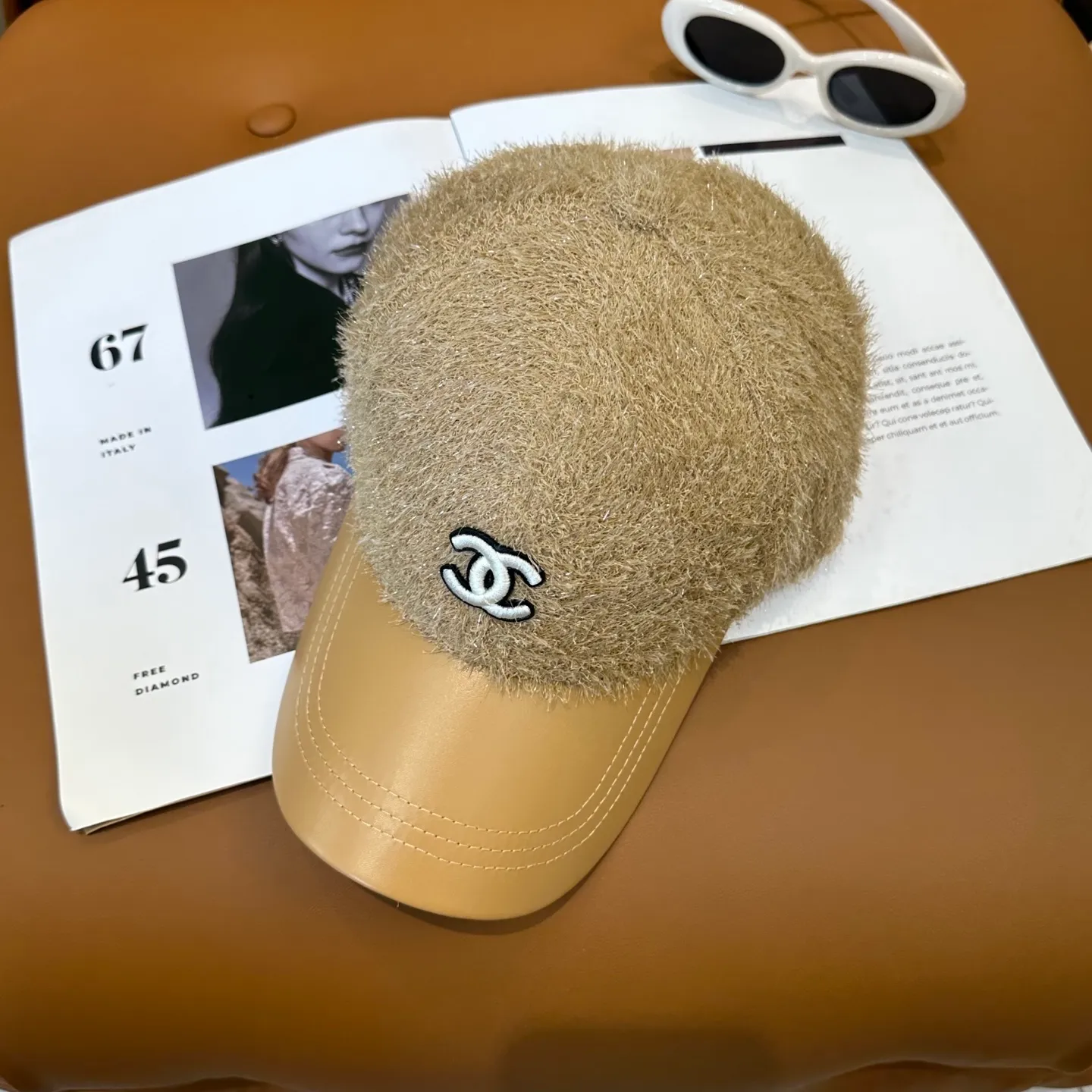 P66💛 Comes with dust bag [CHANEL Chanel] New autumn and winter small fragrance style baseball cap🧢, the big brand model is super easy to match, one that you can wear with your eyes closed