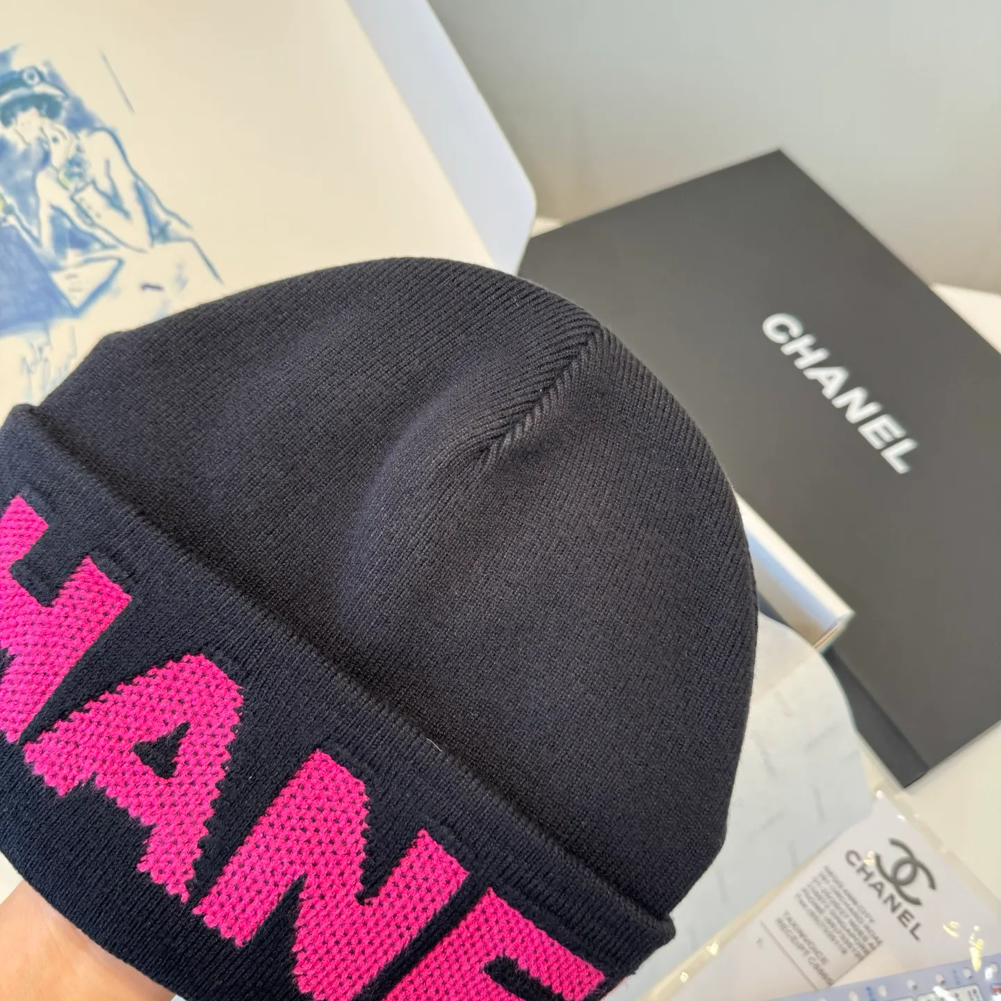 💰70¥ Chanel knitted beanie
