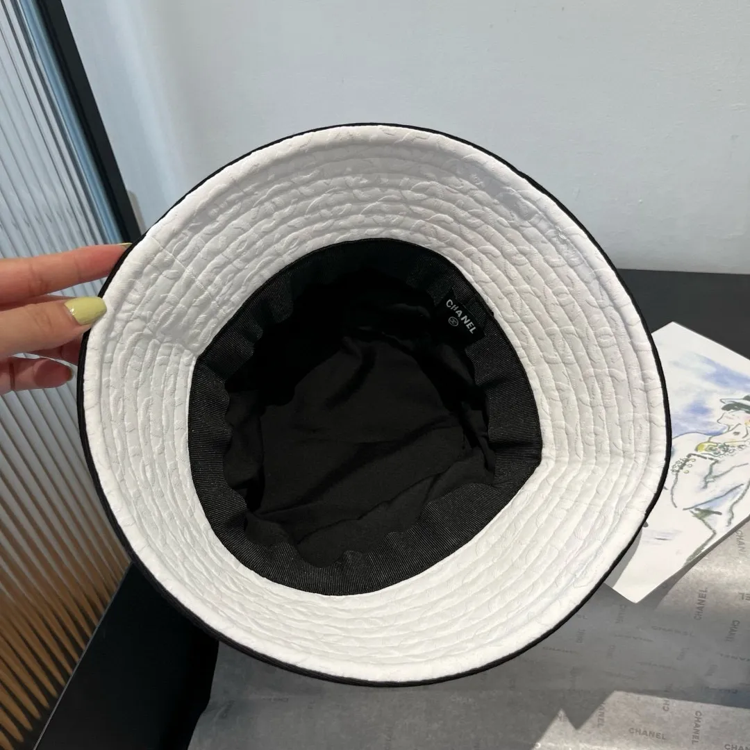 💰90¥ Chanel original bucket hat, advanced customization, 2025 new style, head circumference 57cm