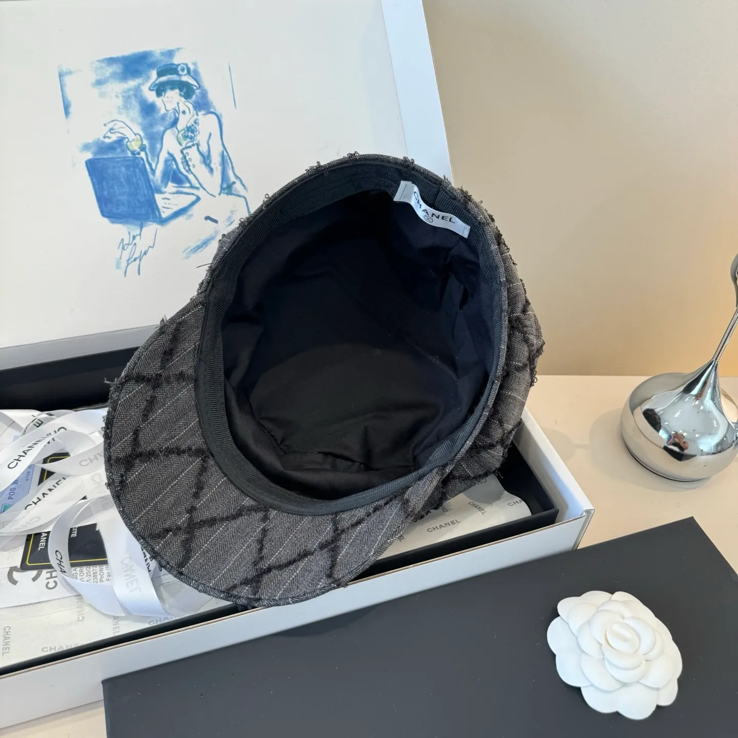 💰100¥ Chanel new duck bill painter's hat, head circumference 57cm