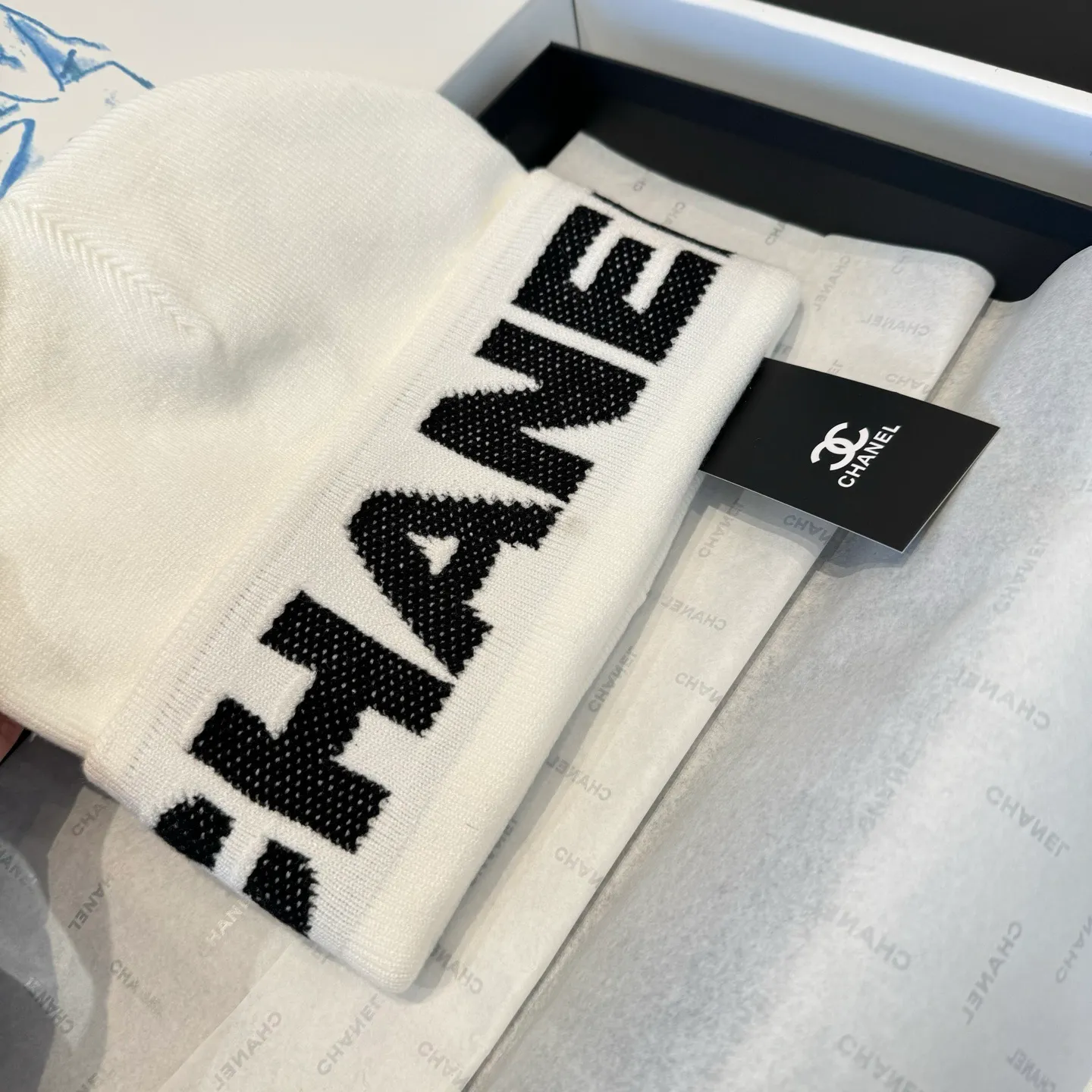 💰70¥ Chanel knitted beanie