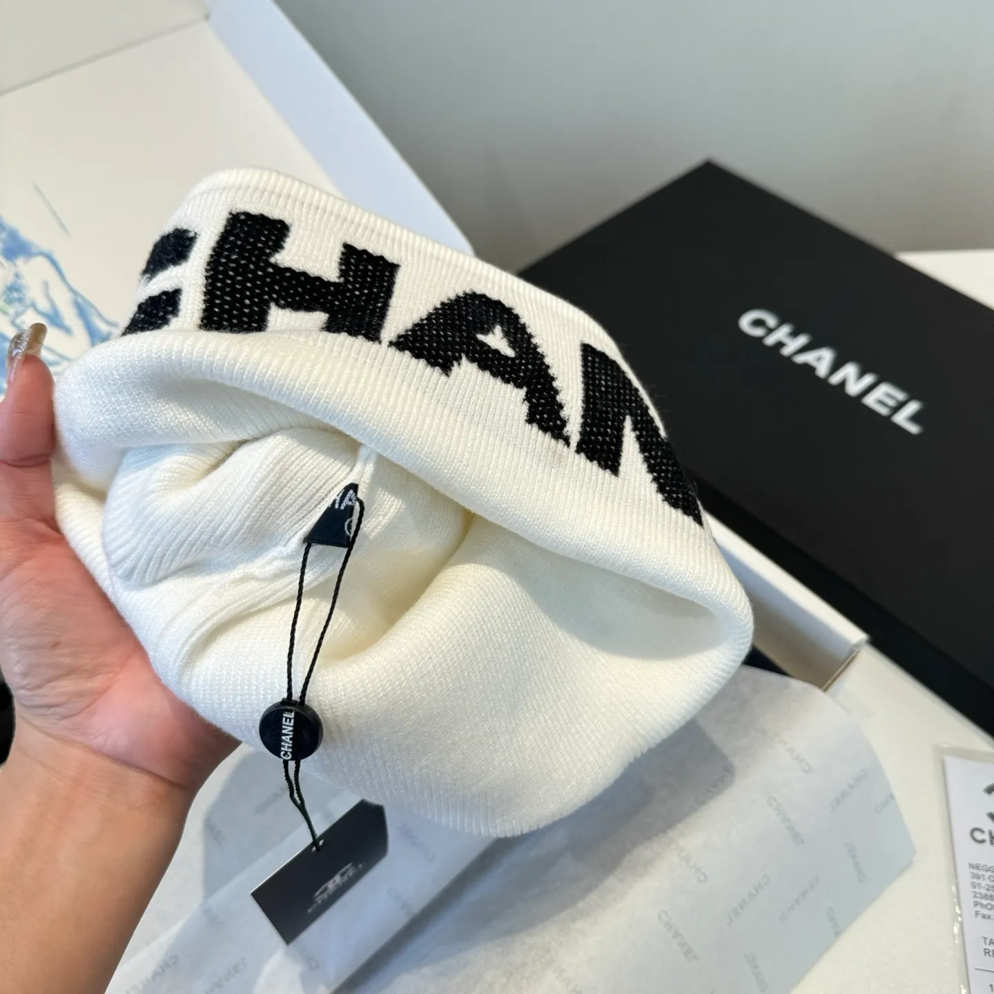 💰70¥ Chanel knitted beanie