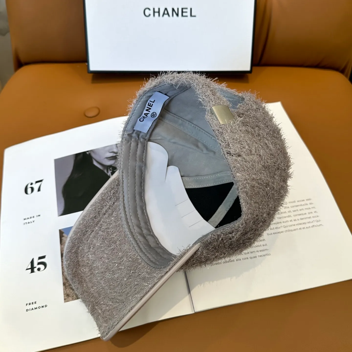 P60💛 Comes with dust bag [CHANEL Chanel] New autumn and winter small fragrance style baseball cap🧢, the big brand model is super easy to match, one that you can wear with your eyes closed
