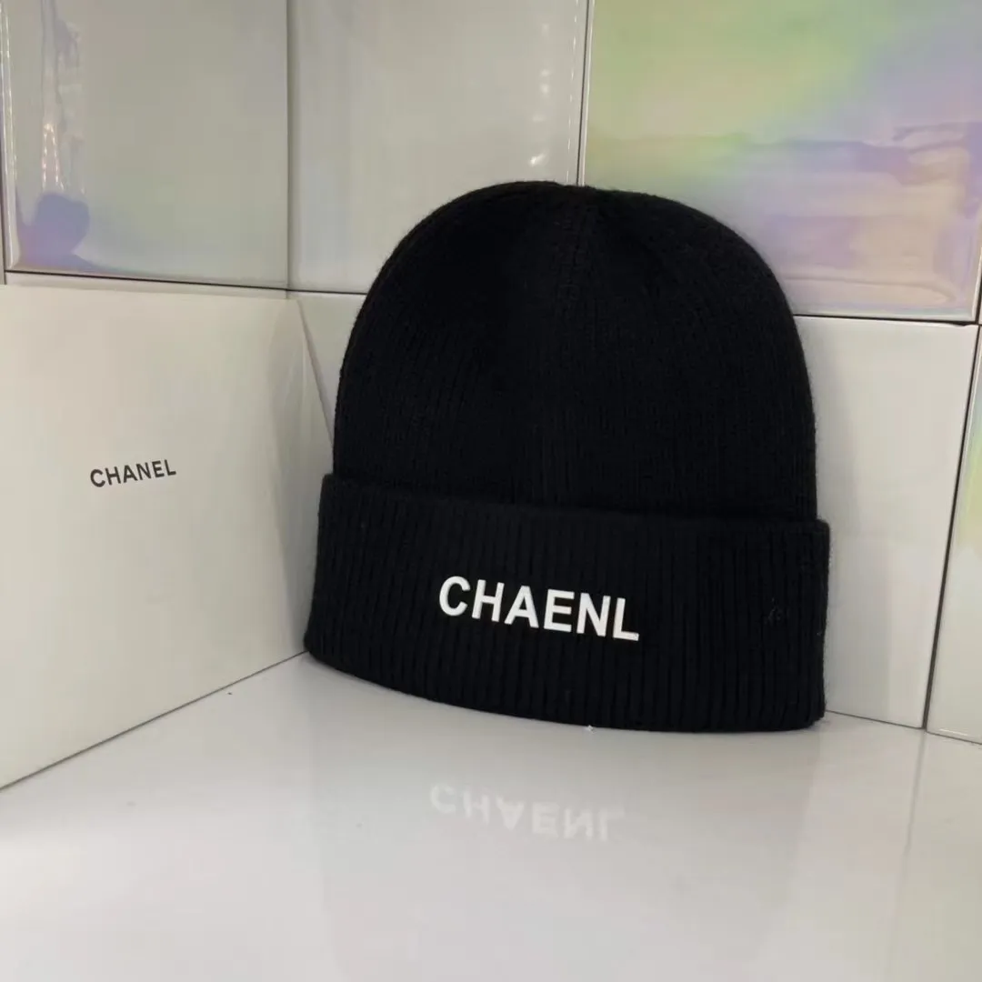 Special P60💛 Comes with dust bag [CHANEL Chanel] 2021 autumn and winter counter small fragrance style wool hat, super popular 💖 first-class texture, very easy to match when going out!