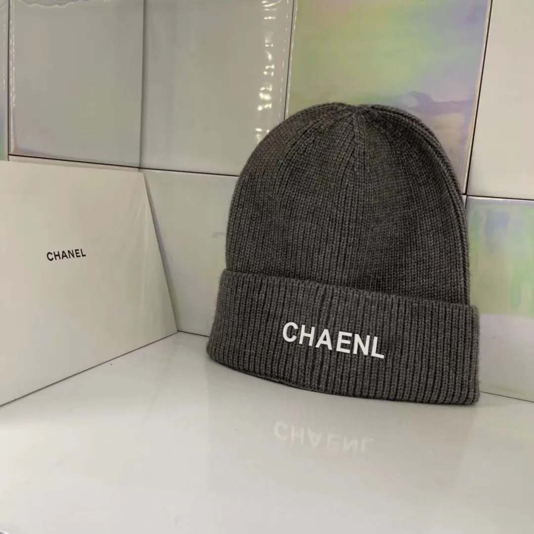 Special P60💛 Comes with dust bag [CHANEL Chanel] 2021 autumn and winter counter small fragrance style wool hat, super popular 💖 first-class texture, very easy to match when going out!