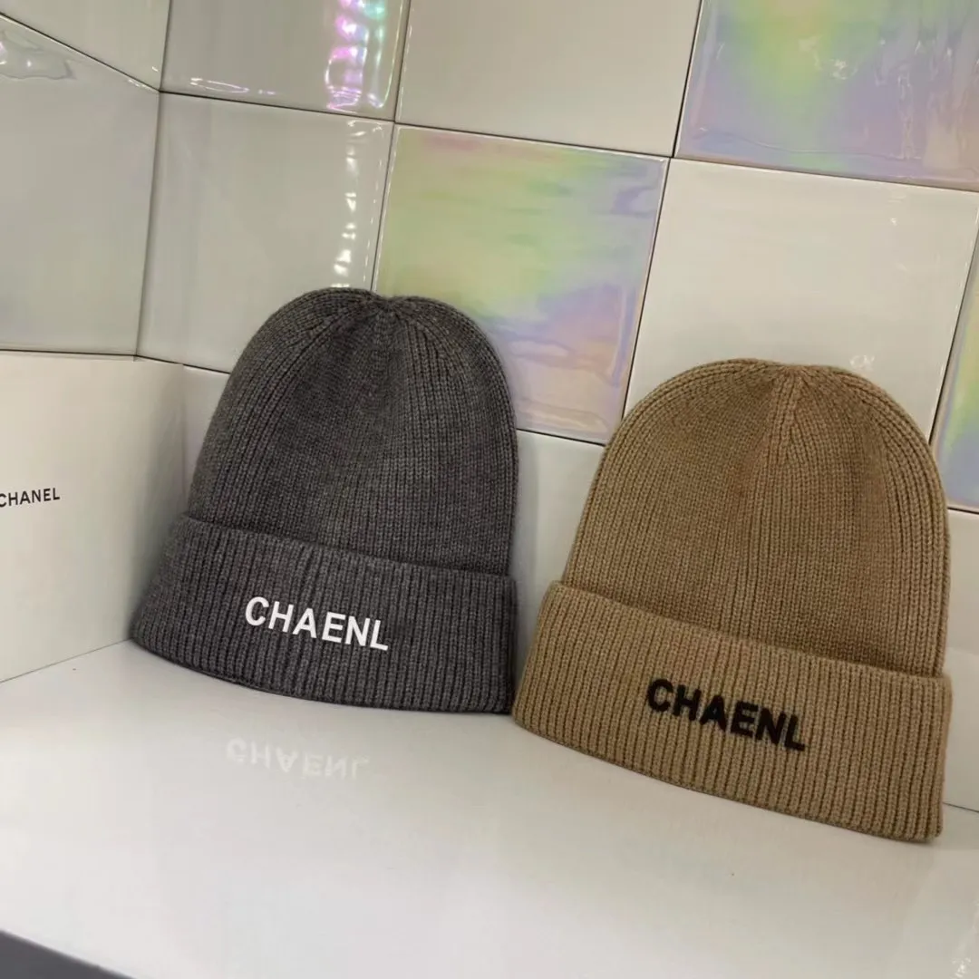Special P60💛 Comes with dust bag [CHANEL Chanel] 2021 autumn and winter counter small fragrance style wool hat, super popular 💖 first-class texture, very easy to match when going out!